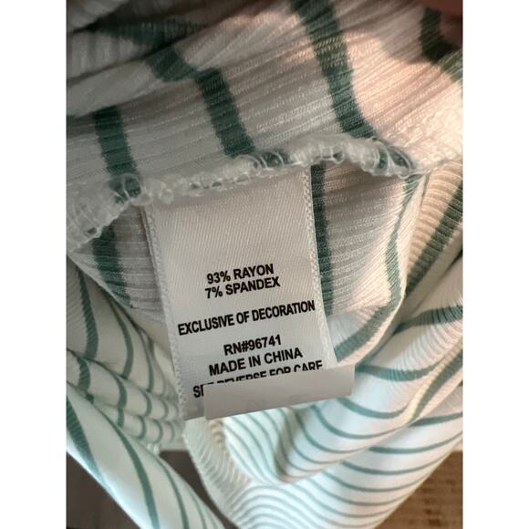 NWT Oak & Trellis size XL striped stretch knit dress - Picture 4 of 4